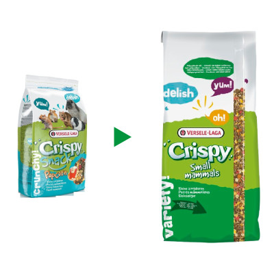Versele-Laga Crispy für Kaninchen und Nagetiere