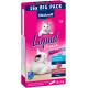 Vitakraft Liquid Snack mit Leberwurst und Lachs für Katzen Multipack (16 x 15 g)