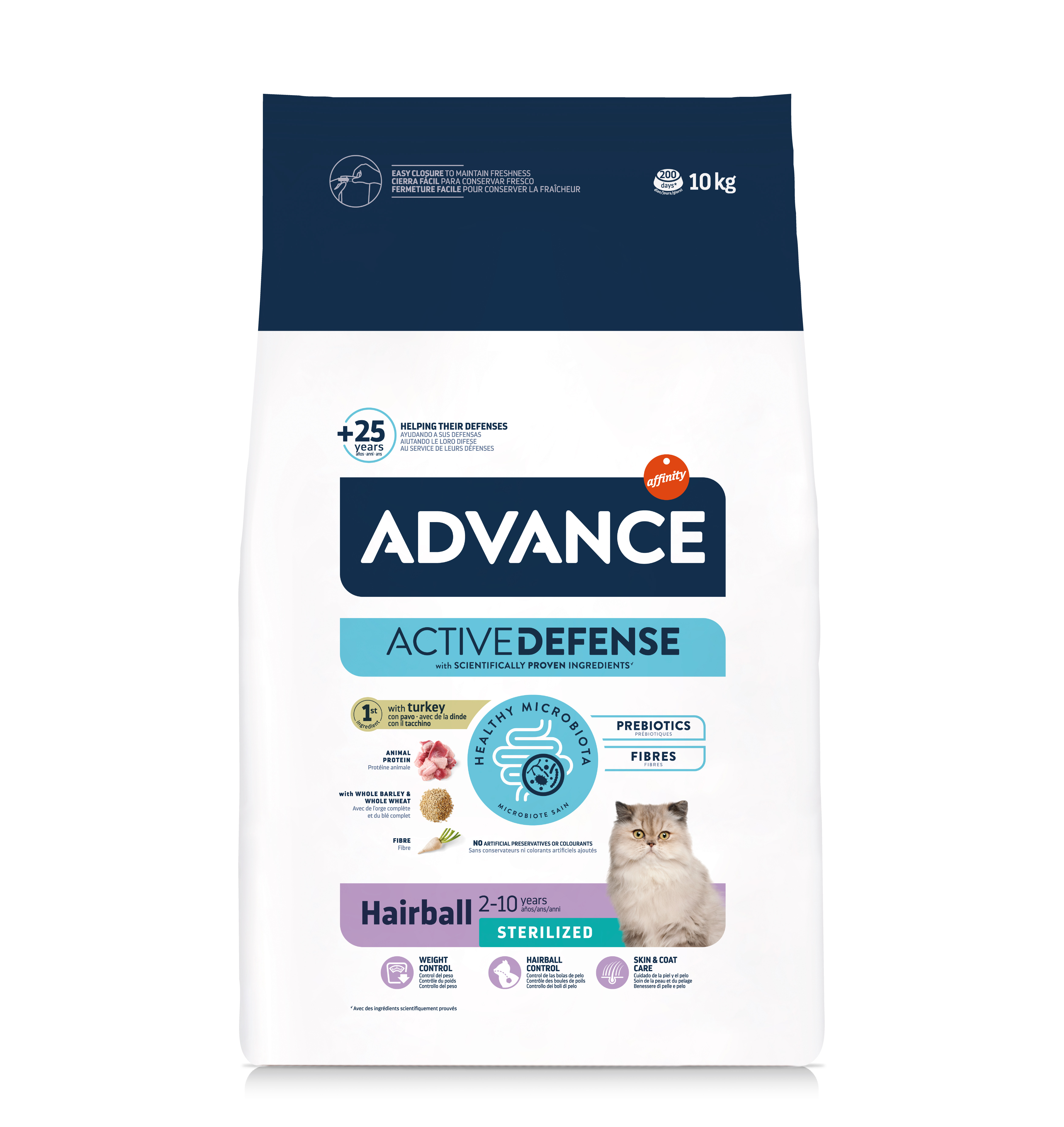 Advance Sterilized Hairball kattenvoer