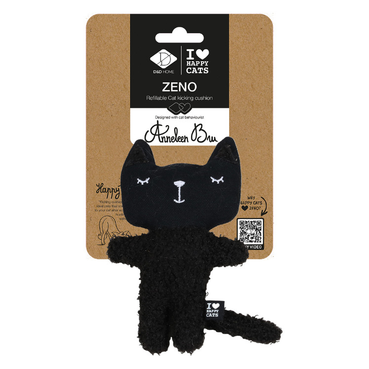 Zeno trapkussen navulbaar kattenspeelgoed