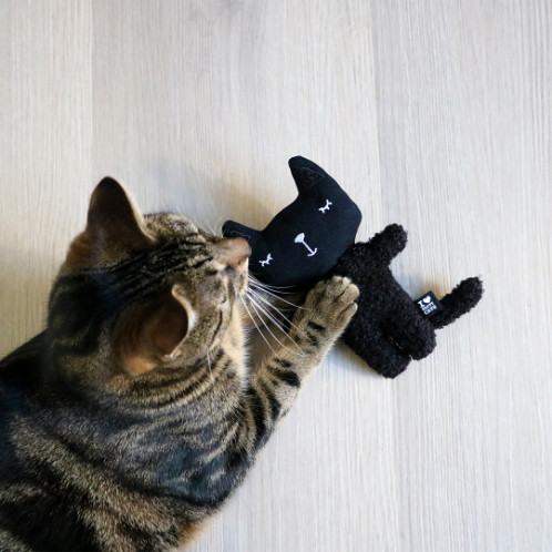 Zeno trapkussen navulbaar kattenspeelgoed