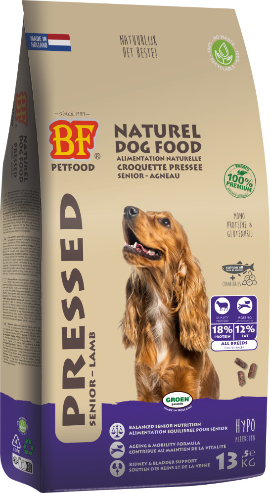 BF Petfood Senior met lam geperst hondenvoer