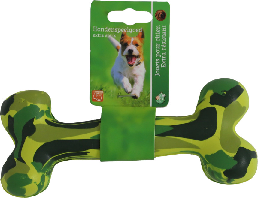 Massiver Kauknochen Gummi fr den Hund (19 cm) | Preishit