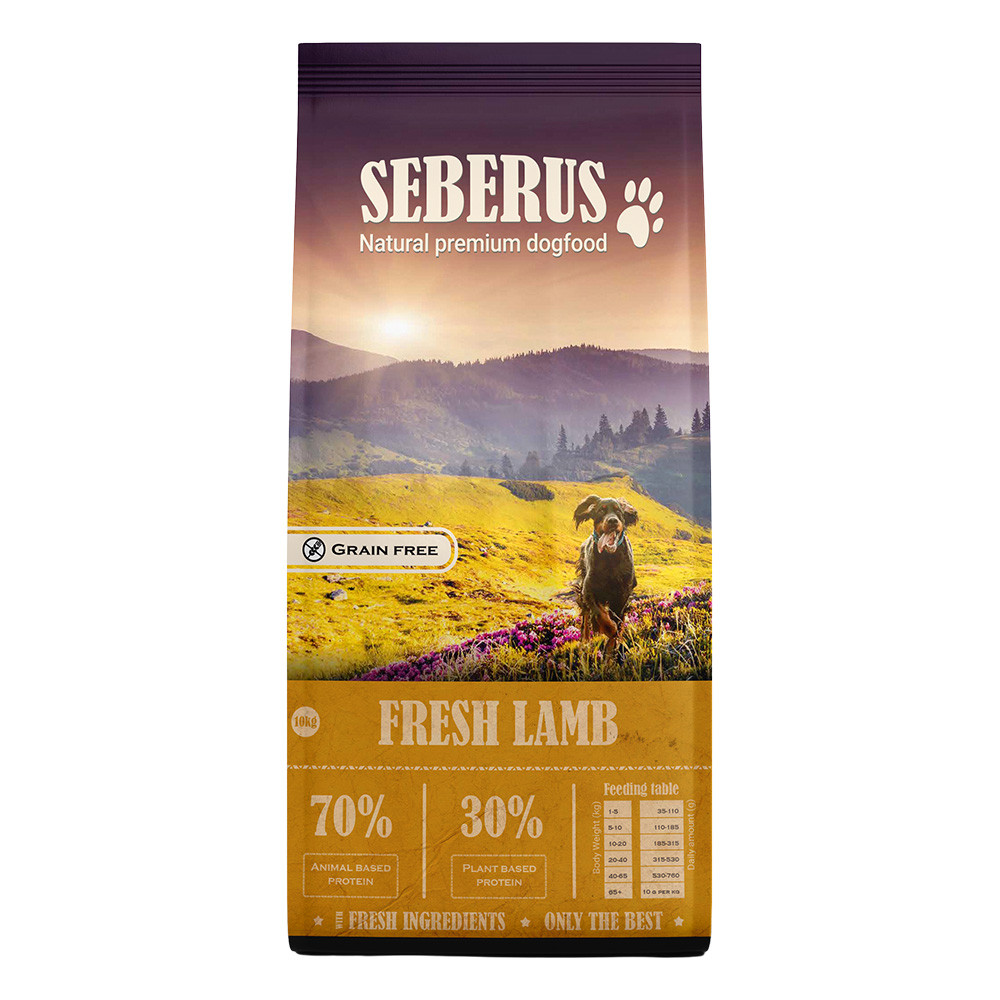 Seberus Fresh Lamb - natürliches, getreidefreies Hundefutter