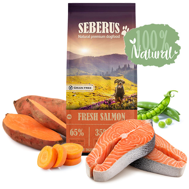 Seberus Fresh Salmon - natürliches, getreidefreies Hundefutter
