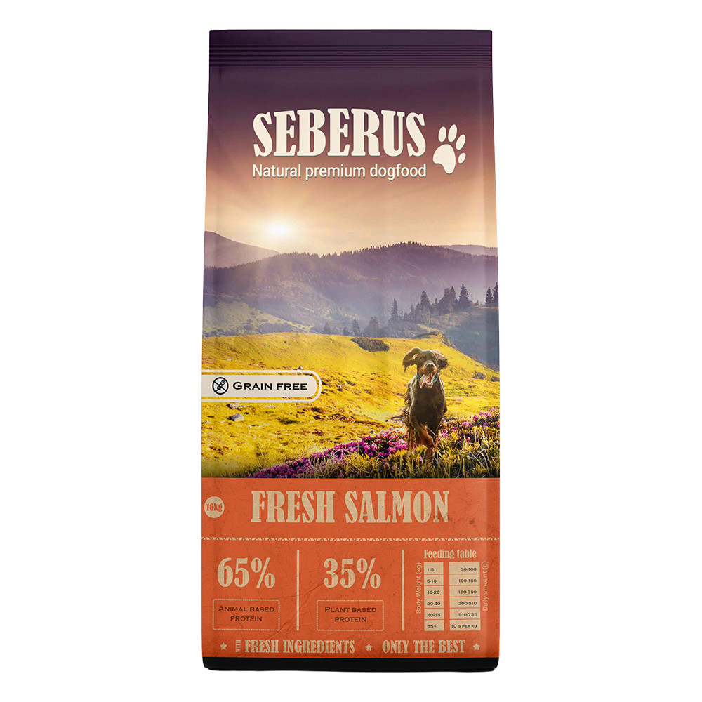 Seberus Fresh Salmon - natürliches, getreidefreies Hundefutter