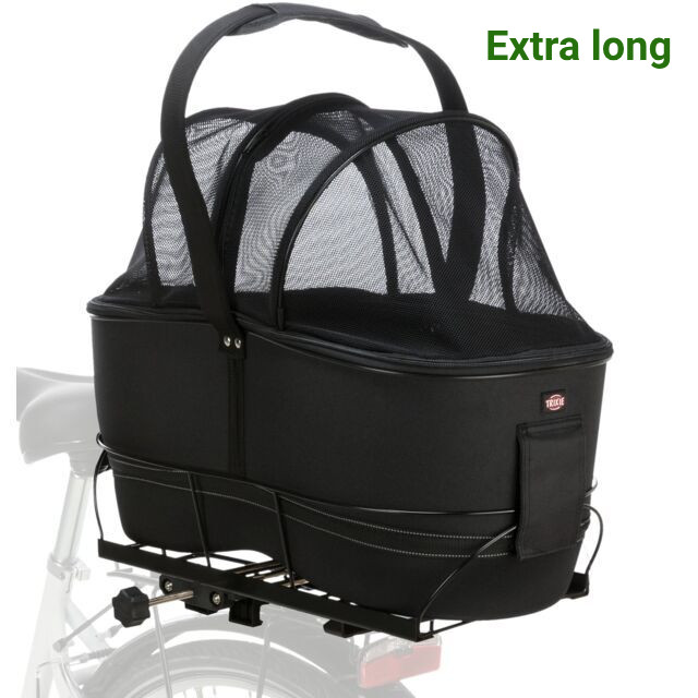 Trixie fietsmand & draagtas voor bagagedrager