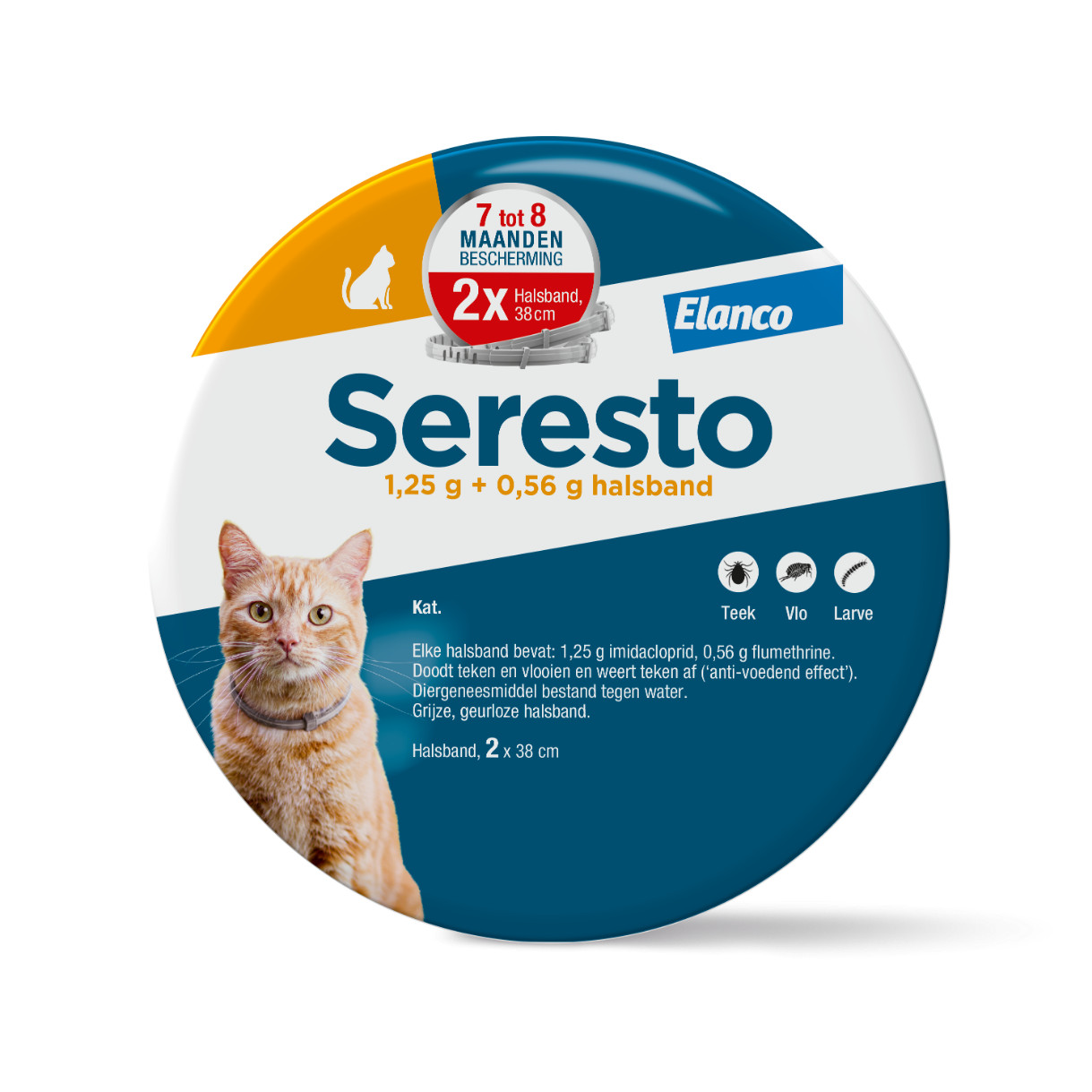 Seresto halsband voor de kat