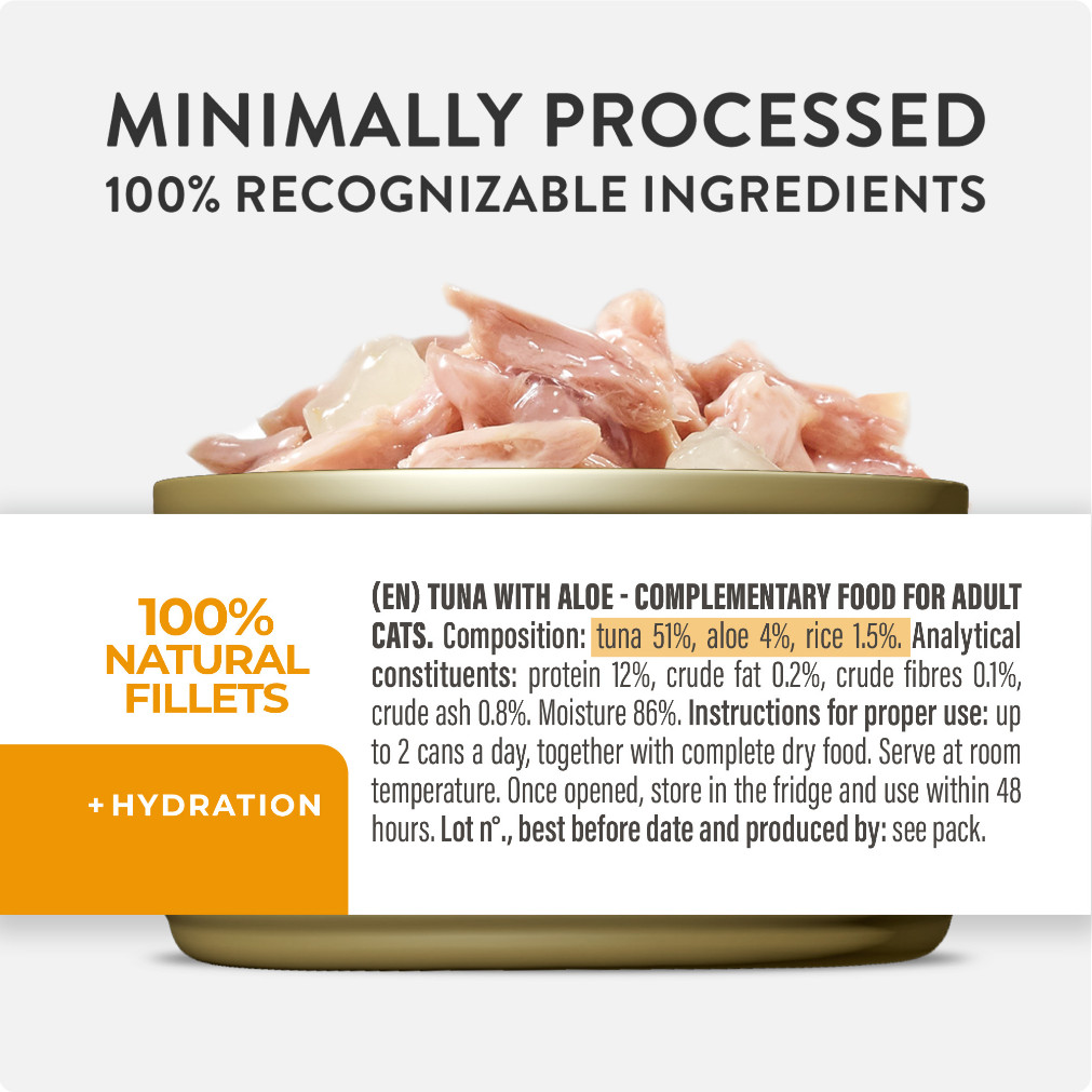 Schesir Tonijn met aloe Schesir Tonijn met aloe