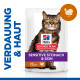 Hill's Adult Sensitive Stomach & Skin nat kattenvoer met kalkoen maaltijdzakje multipack