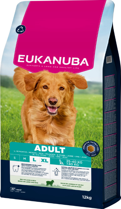 Eukanuba Adult Large mit Lamm & Reis Hundefutter Eukanuba Adult Large mit Lamm & Reis Hundefutter