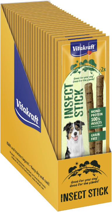 Vitakraft Insectstick hondensnack (2 x 12 g) Vitakraft Insectstick hondensnack (2 x 12 g)