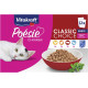 Vitakraft Poésie Classique Classic Choice in Sauce Nassfutter Katze (12 x 85 g)