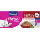 Vitakraft Poésie Classique Classic Choice in Sauce Nassfutter Katze Große Packung (40 x 85 g)