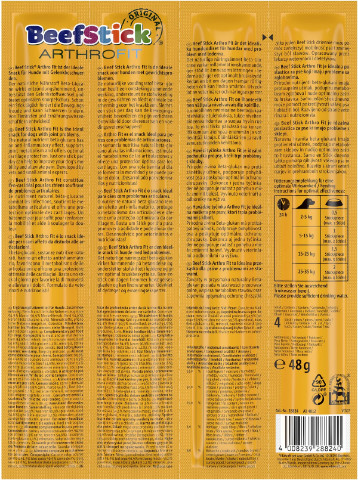 Vitakraft Beefstick Arthrofit hondensnack (4 st.) Vitakraft Beefstick Arthrofit hondensnack (4 st.)