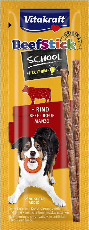 Vitakraft Beefstick School rund hondensnack (10 st.)