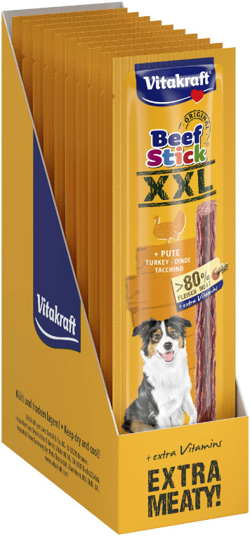 Vitakraft Beefstick XXL met kalkoen hondensnack