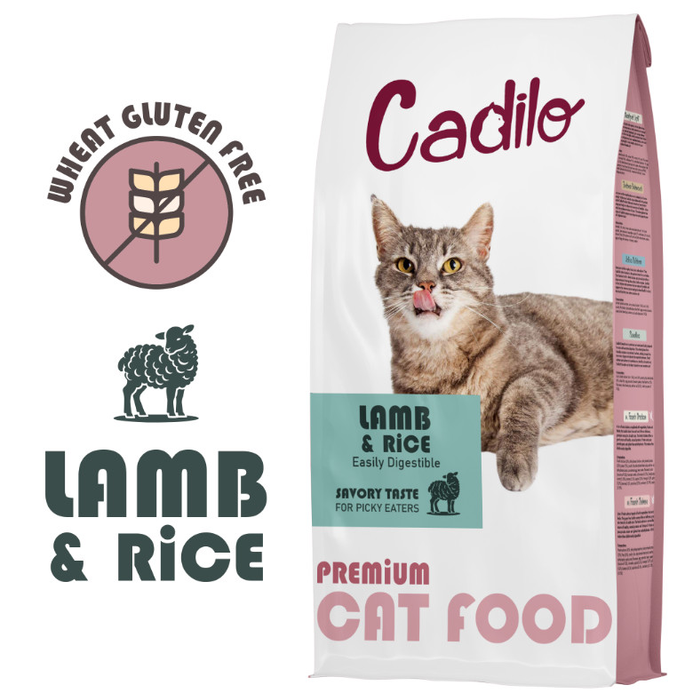 Cadilo Adult met lam en rijst - premium kattenvoer
