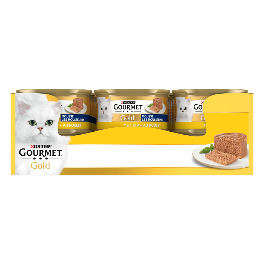 Gourmet Gold Mousse Huhn Katzenfutter