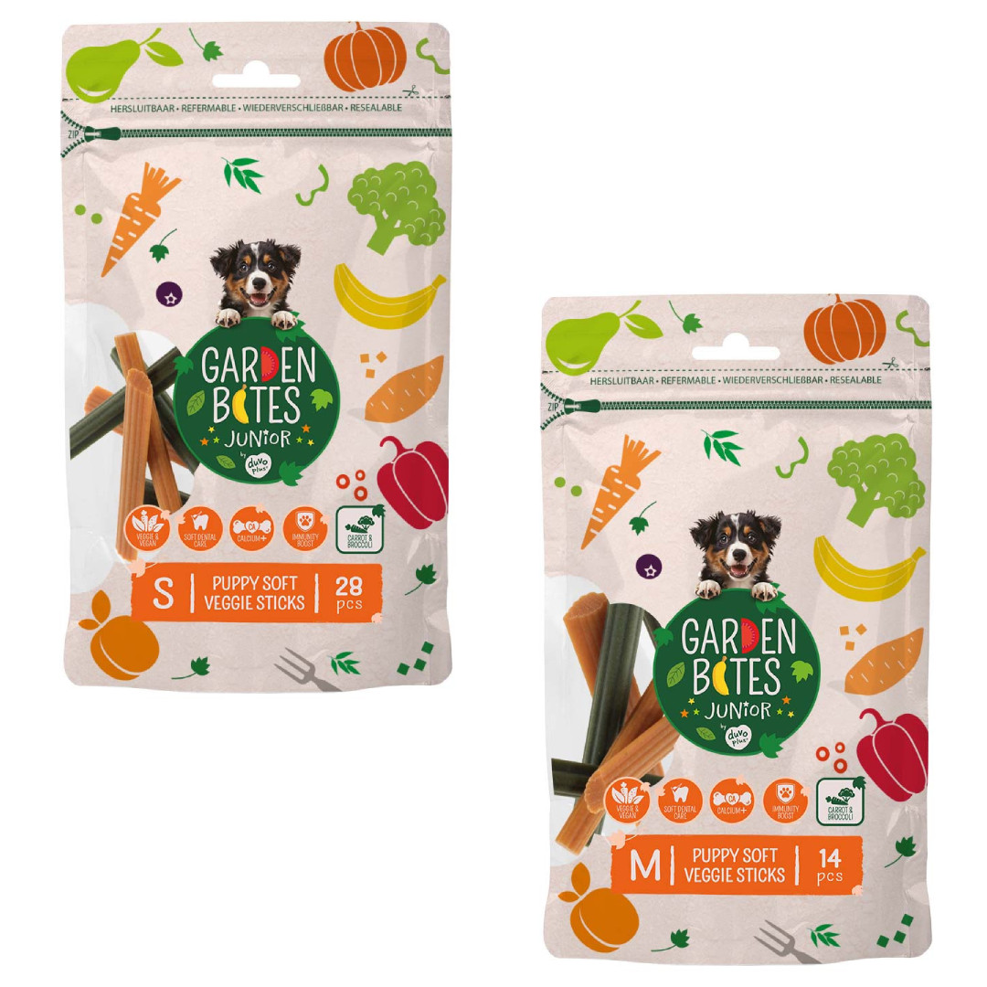 Garden Bites Puppy Soft Veggie Sticks hondensnack