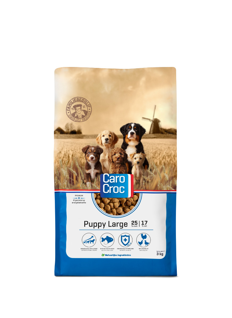 CaroCroc 25/17 Puppy Large (Junior) Hundefutter