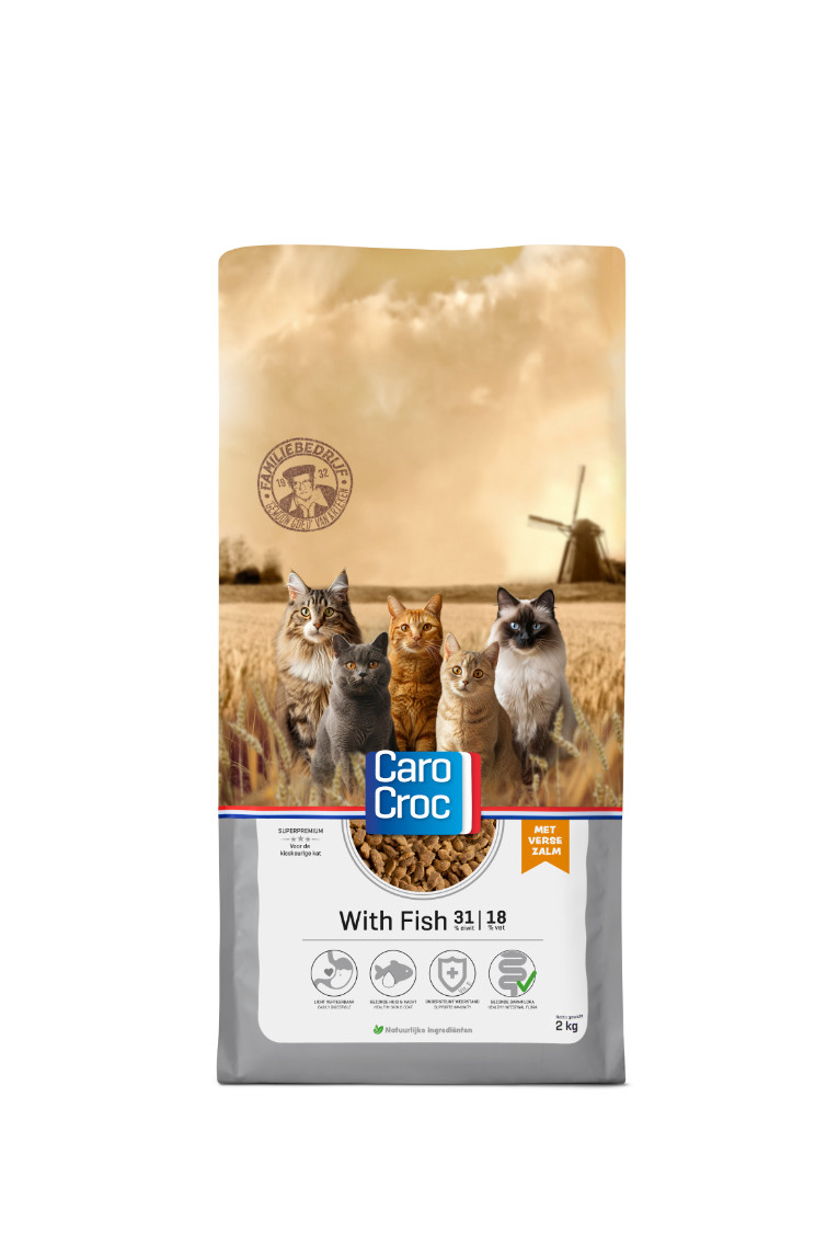 Carocroc 31/18 with Fish kattenvoer