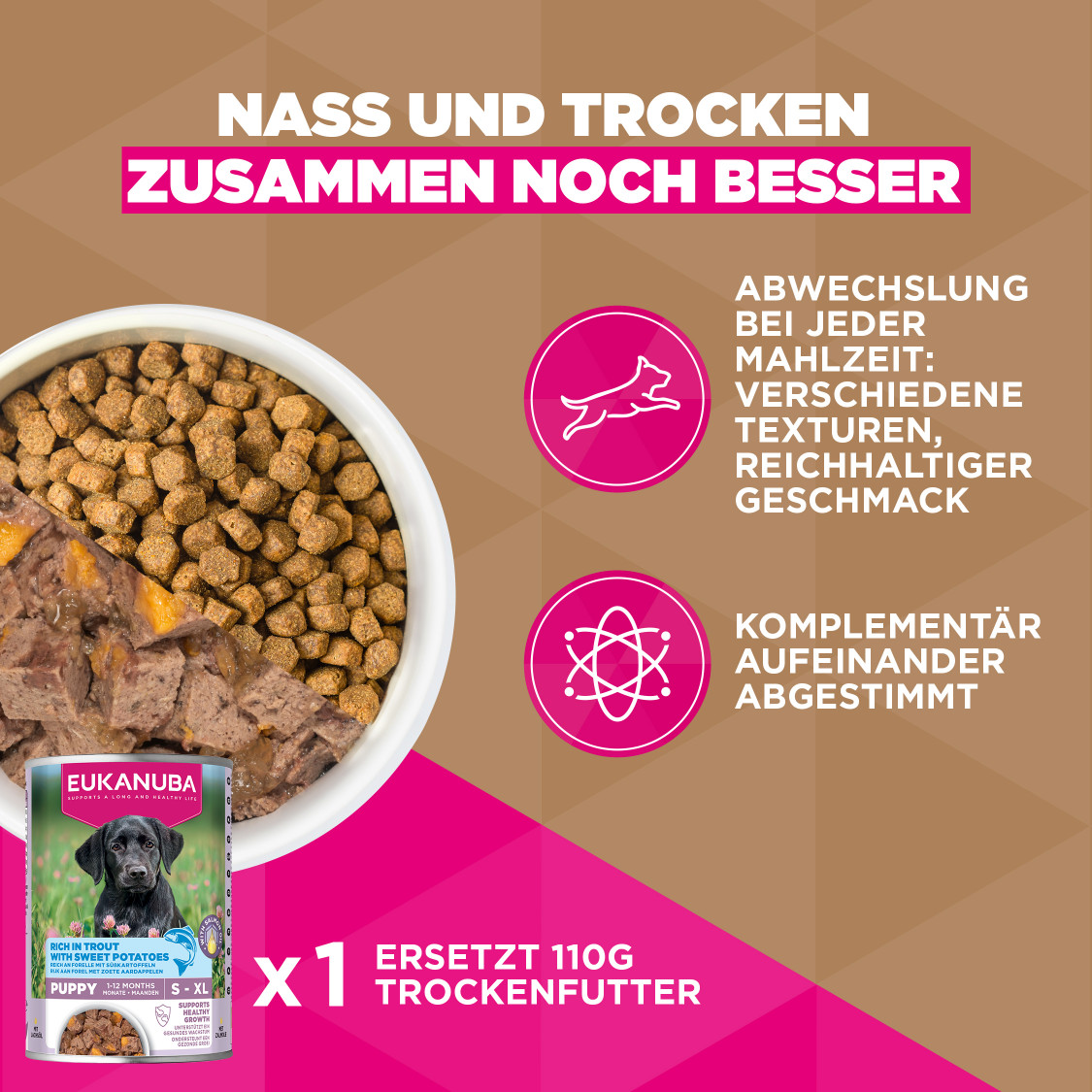 Eukanuba Puppy & Junior L/XL graanvrij zeevis hondenvoer