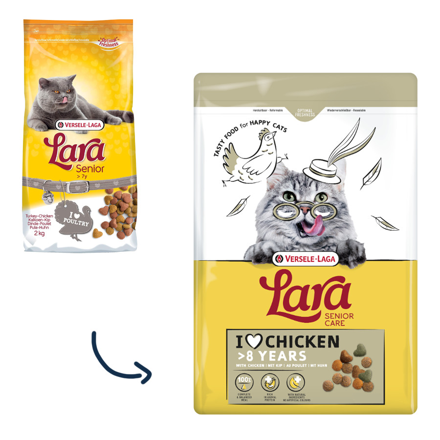 Versele-Laga Lara Senior Care Huhn Katzenfutter