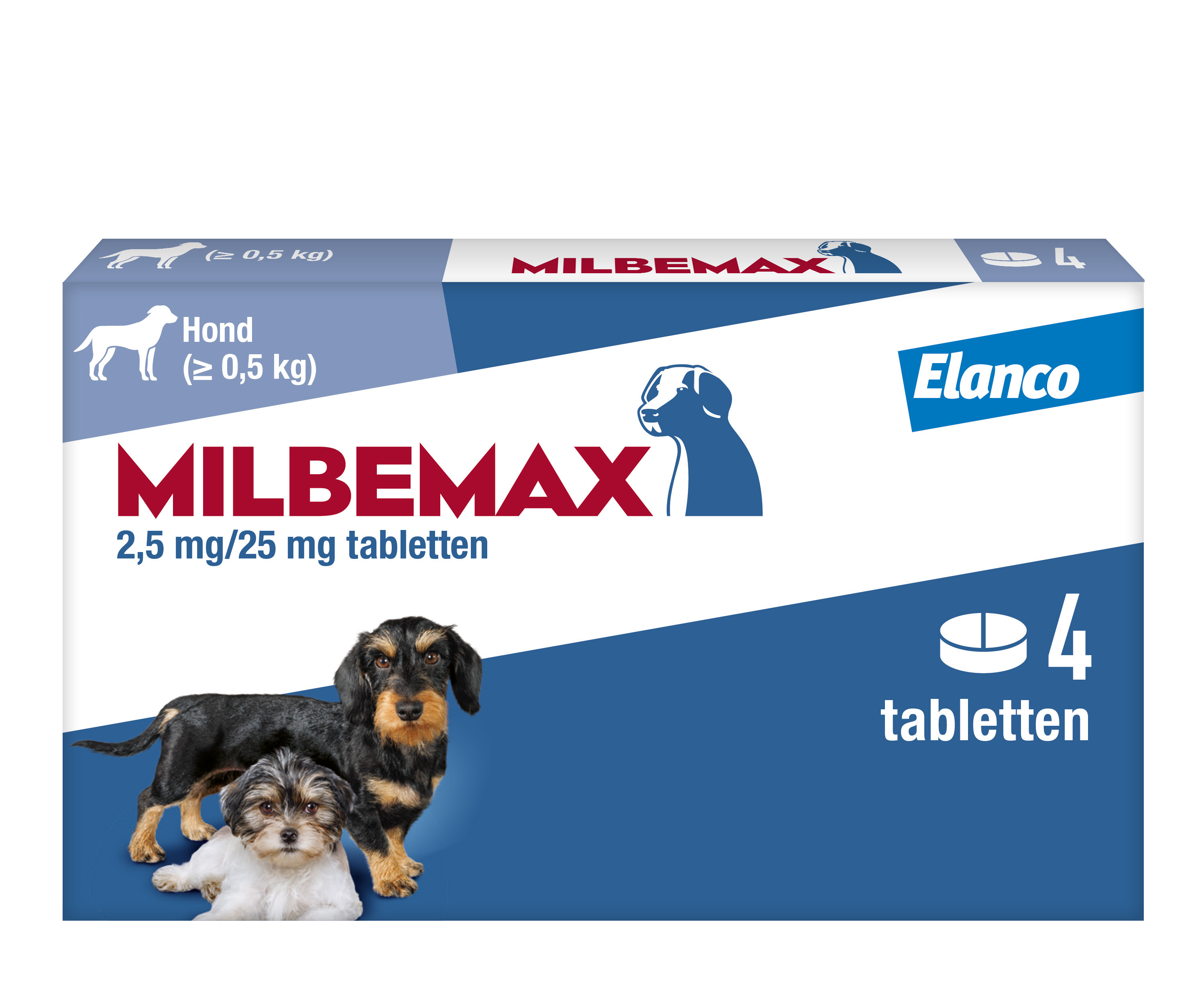 Milbemax Entwurmungstabletten für kleine Hunde und Welpen