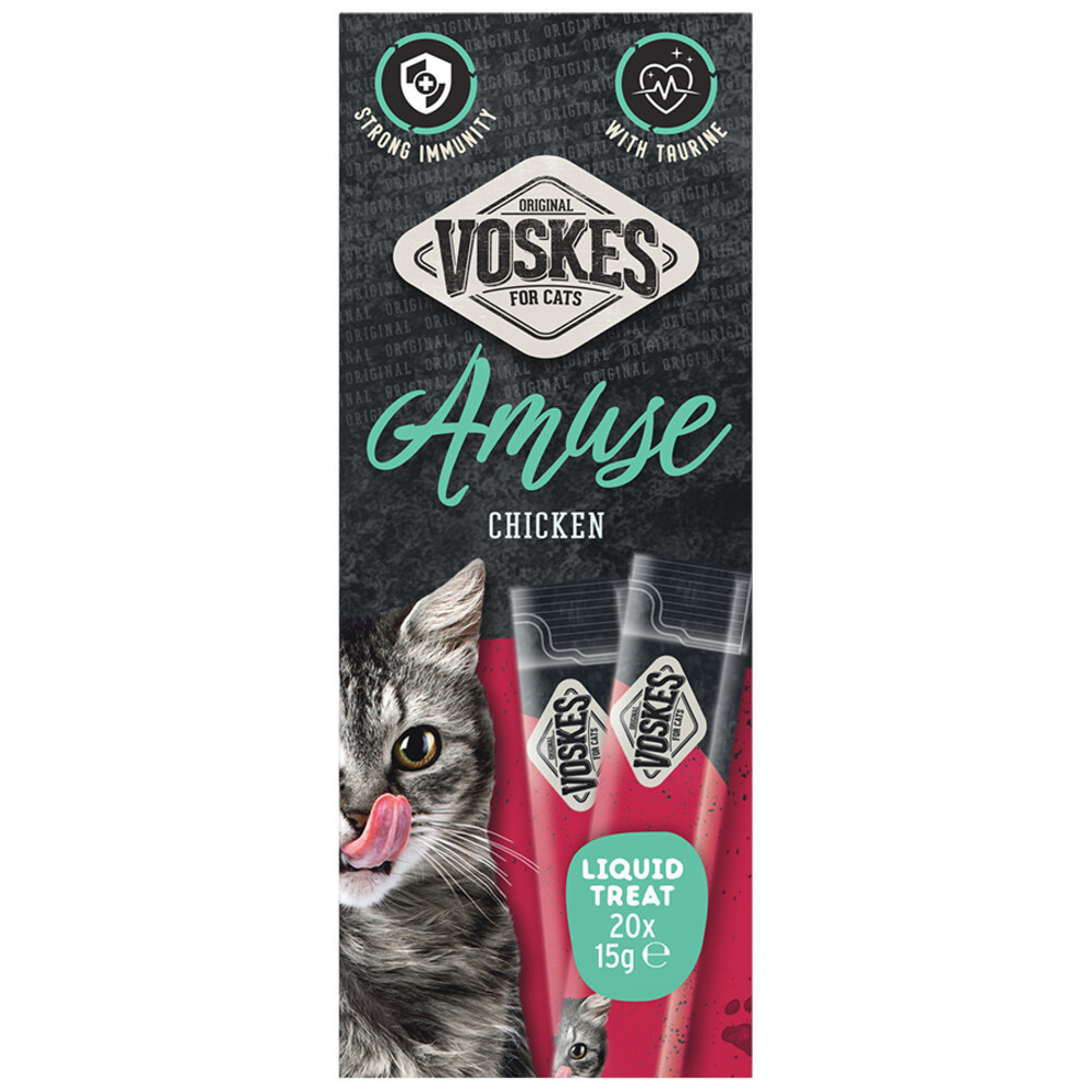 Voskes Liquid Treat kip kattensnack