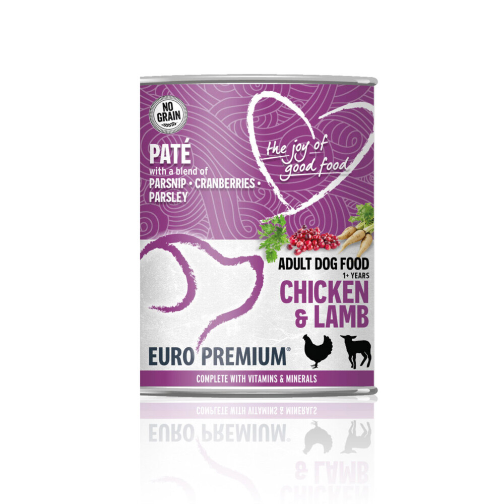 Euro Premium Adult kip en lam paté natvoer hond