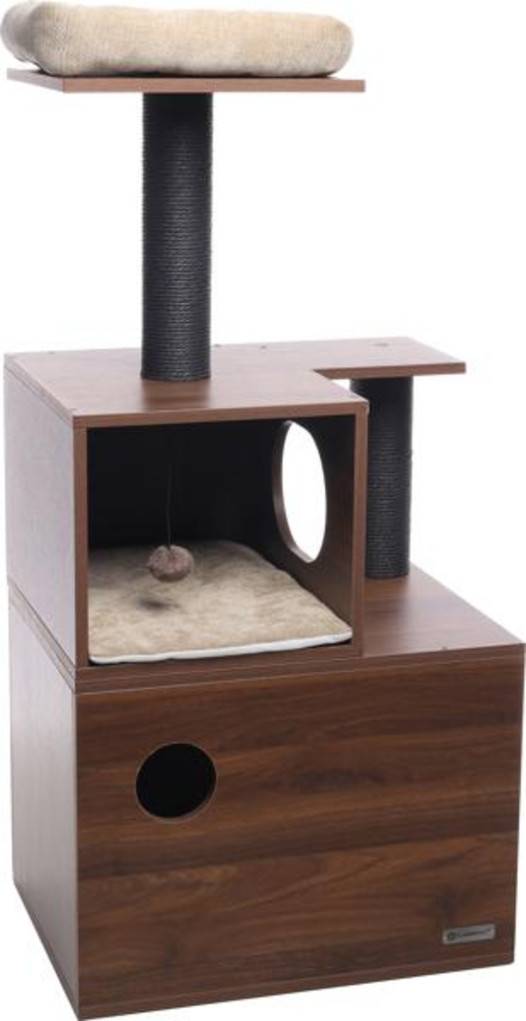 Krabpaal Mirabel voor de kat bruin