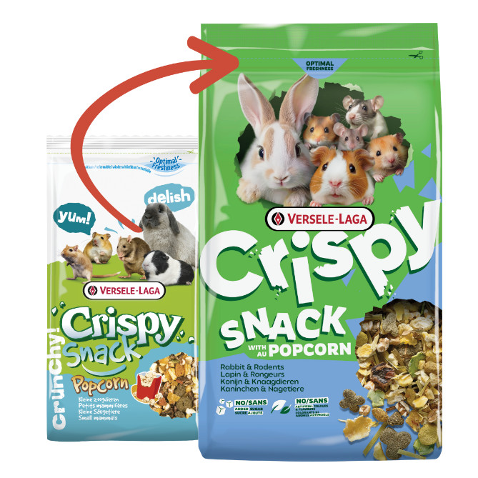 Versele-Laga Crispy für Kaninchen und Nagetiere