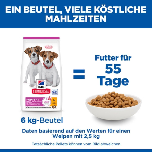 Hill's Puppy Small & Mini Huhn Hundefutter