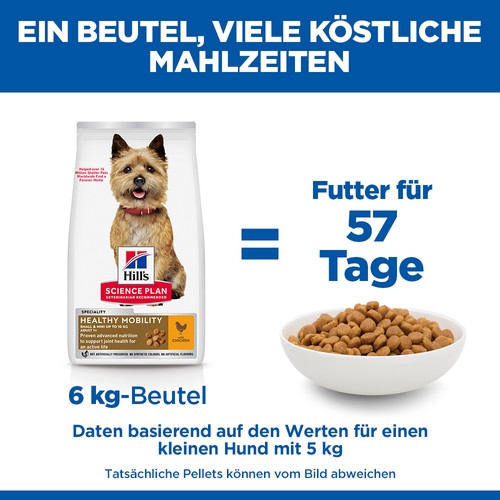 Hill's Adult Healthy Mobility Small & Mini Huhn Hundefutter
