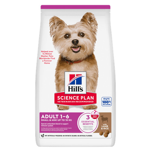Hill's Adult Small & Mini Lamm & Reis Hundefutter