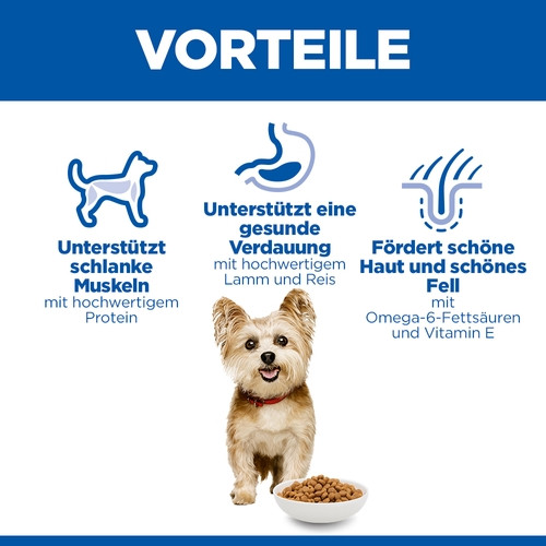 Hill's Adult Small & Mini Lamm & Reis Hundefutter