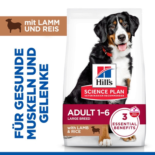 Hill's Adult Large Breed Lamm & Reis Hundefutter