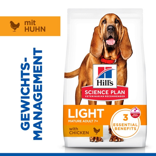 Hill's Mature Adult 7+ Light Medium Huhn Hundefutter