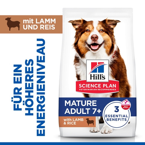 Hill's Mature Adult Medium Lamm & Reis Hundefutter