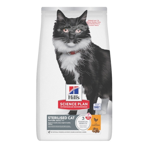 Hill's Mature Adult 7+ Sterilised Cat Huhn Katzenfutter