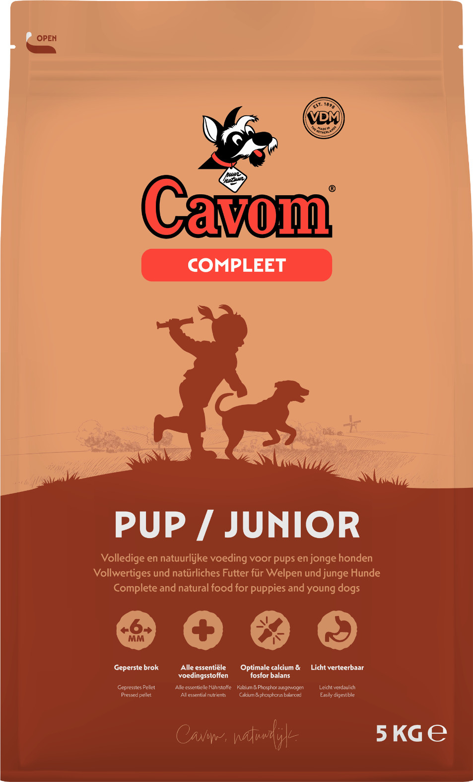 Cavom Compleet Puppy/Junior Hundefutter