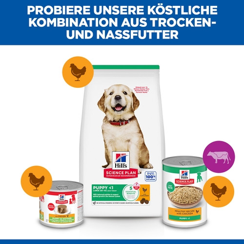 Hill's Puppy Large Breed Huhn Hundefutter