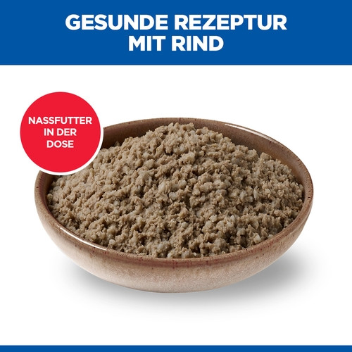 Hill's Adult Rind Hundefutter (in Dosen 370g)