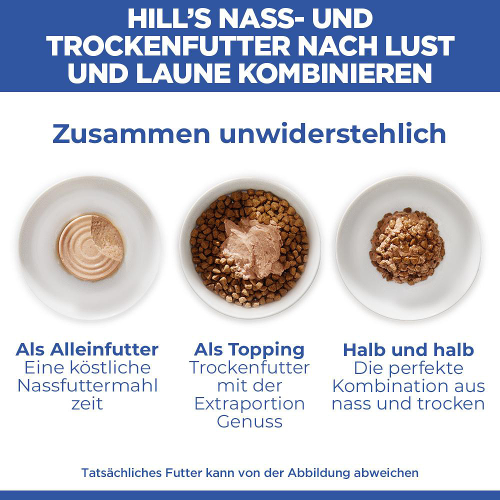 Hill's Kitten & Mother Tender Mousse nat kattenvoer met kip en kalkoen blik