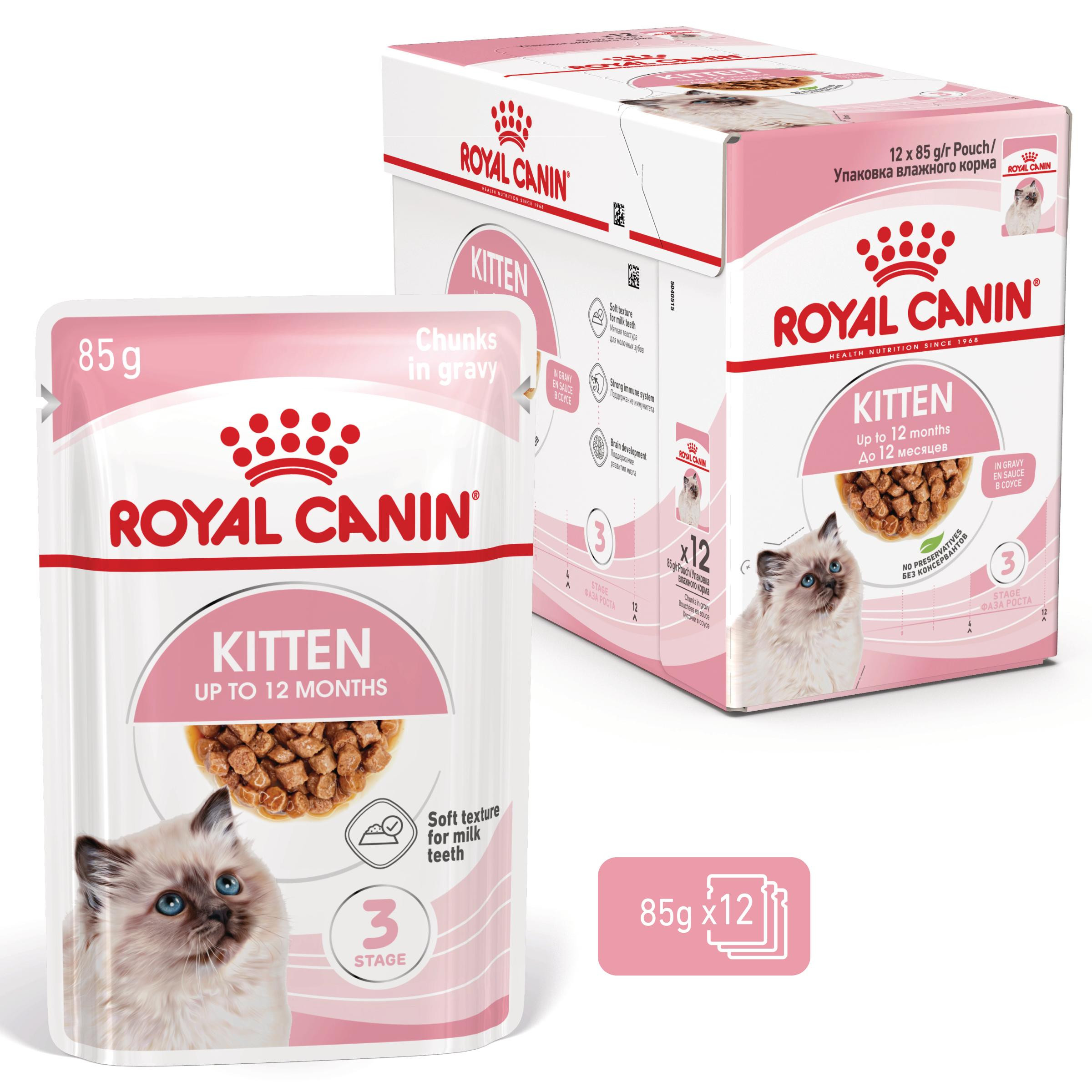 Royal Canin Kitten Kätzchen-Nassfutter (in Soße)