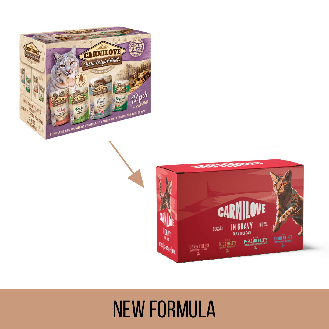 Carnilove Multipack natvoer kat (zakjes)