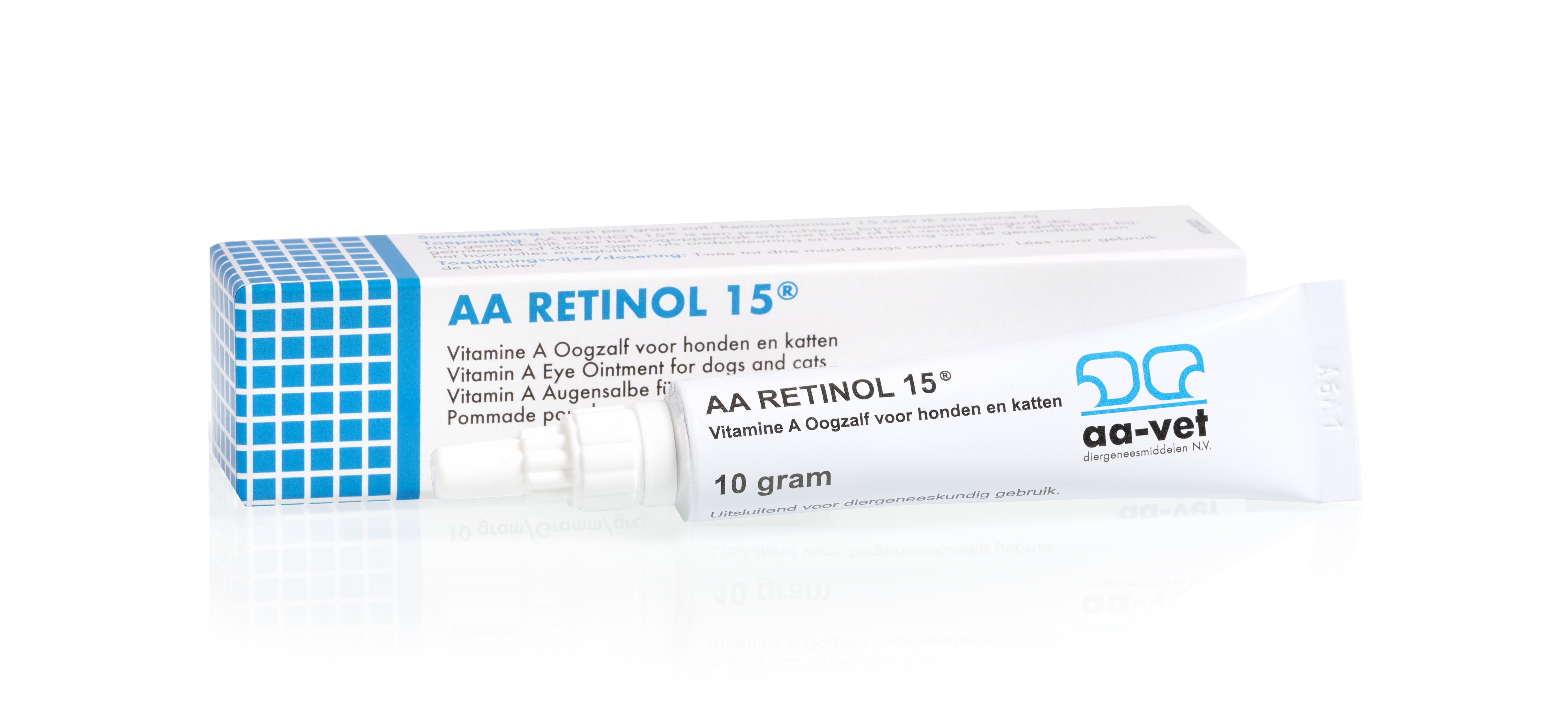 AA-Retinol 15 Vitamine A oogzalf voor hond en kat