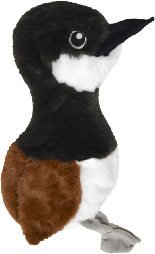Jack & Vanilla Flatties Canadese gans pluchen hondenspeelgoed