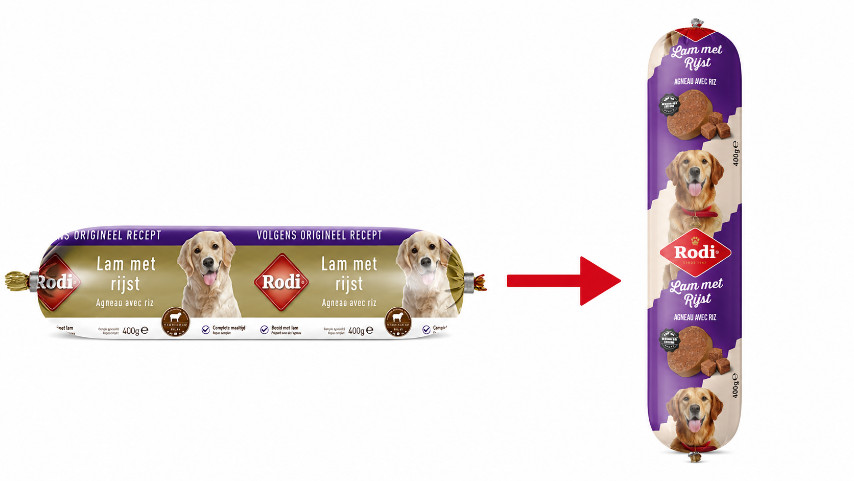 Rodi Worst Lamm mit Reis für den Hund